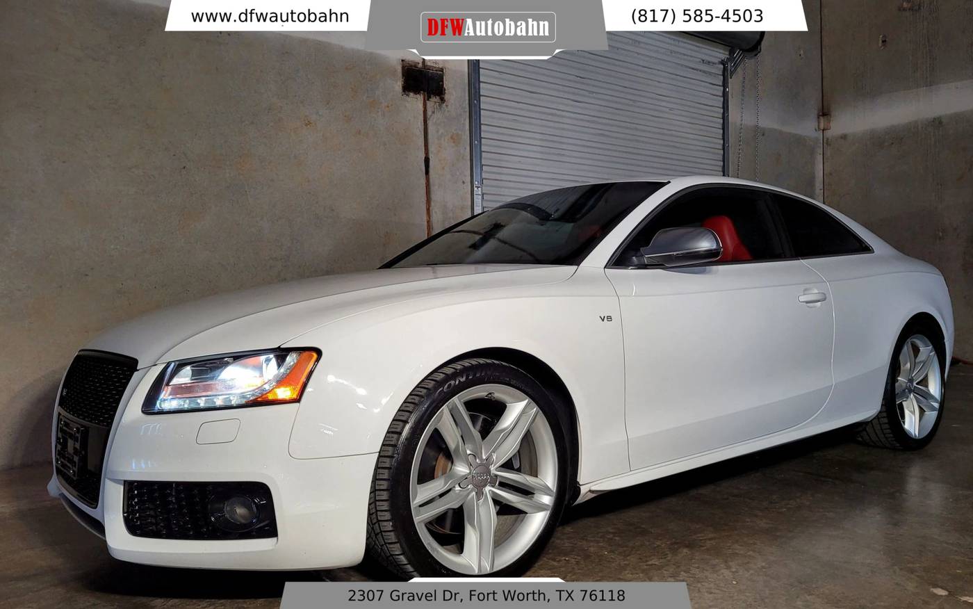 2010 Audi S5 Prestige — Coupe — 97,421 mi — Fort Worth, TX