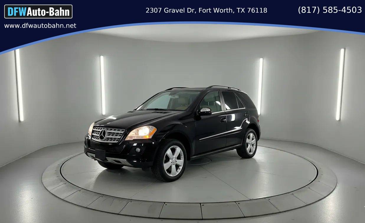 2010 Mercedes-Benz M-Class ML 350 — SUV — 84,998 mi — Fort Worth, TX
