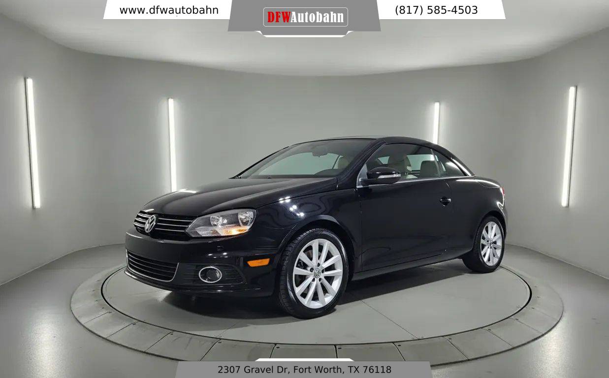 2012 Volkswagen Eos Komfort — Convertible — 90,864 mi — Fort Worth, TX