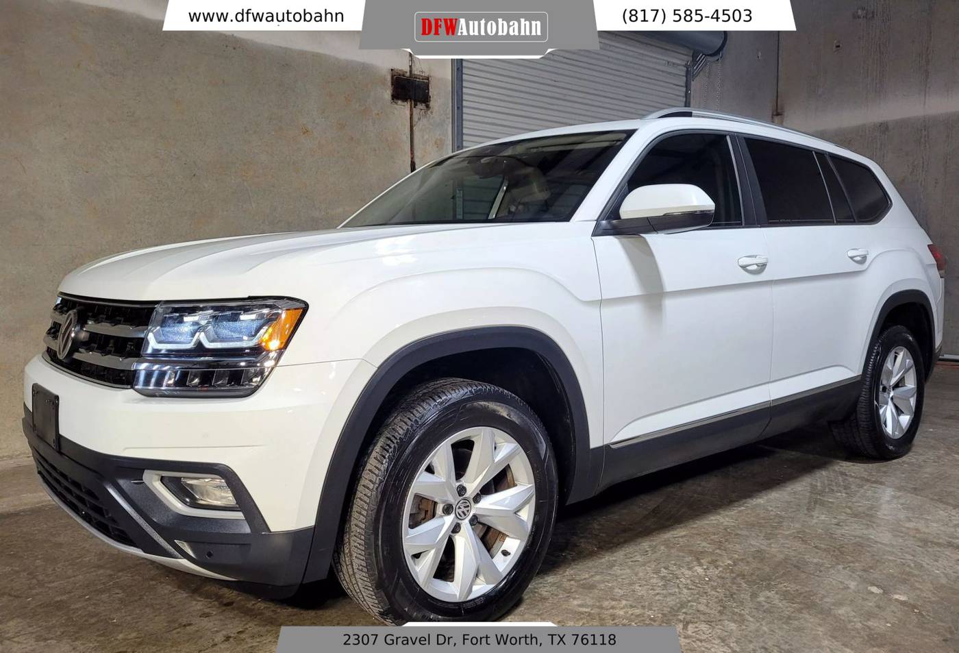 2018 Volkswagen Atlas SEL — SUV — 131,904 mi — Fort Worth, TX