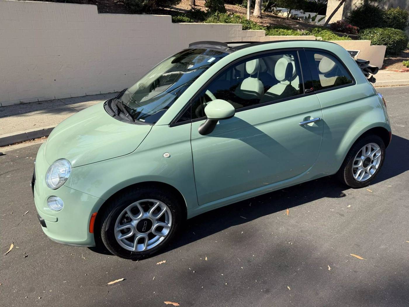 2015 FIAT 500 Pop — Convertible — 27,290 mi — Orange, CA