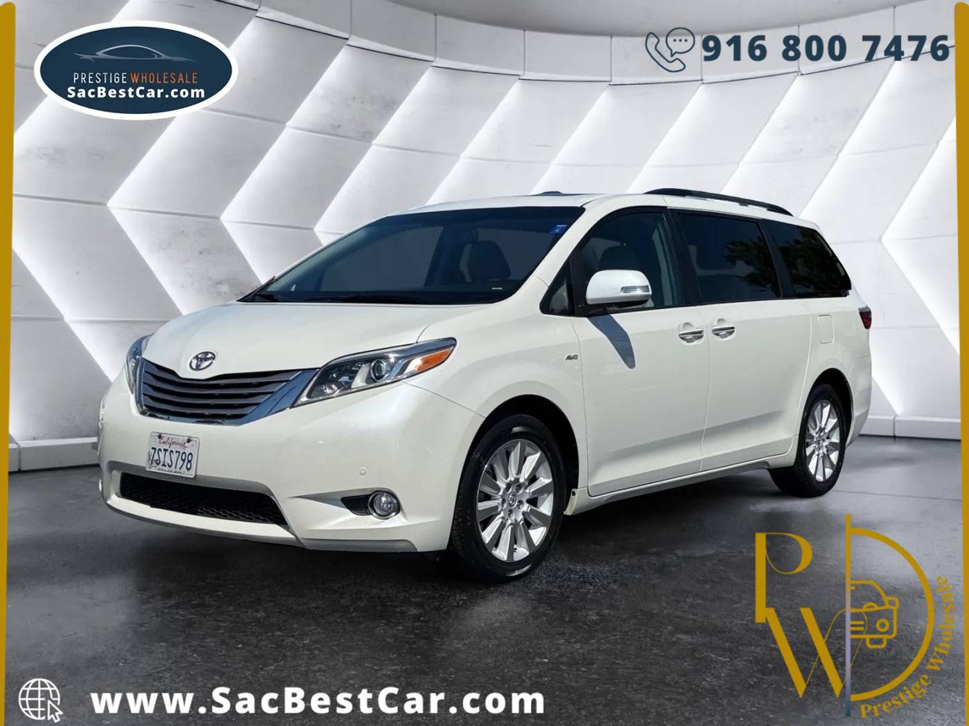2016 Toyota Sienna Limited — Minivan — 138,736 mi — Sacramento, CA