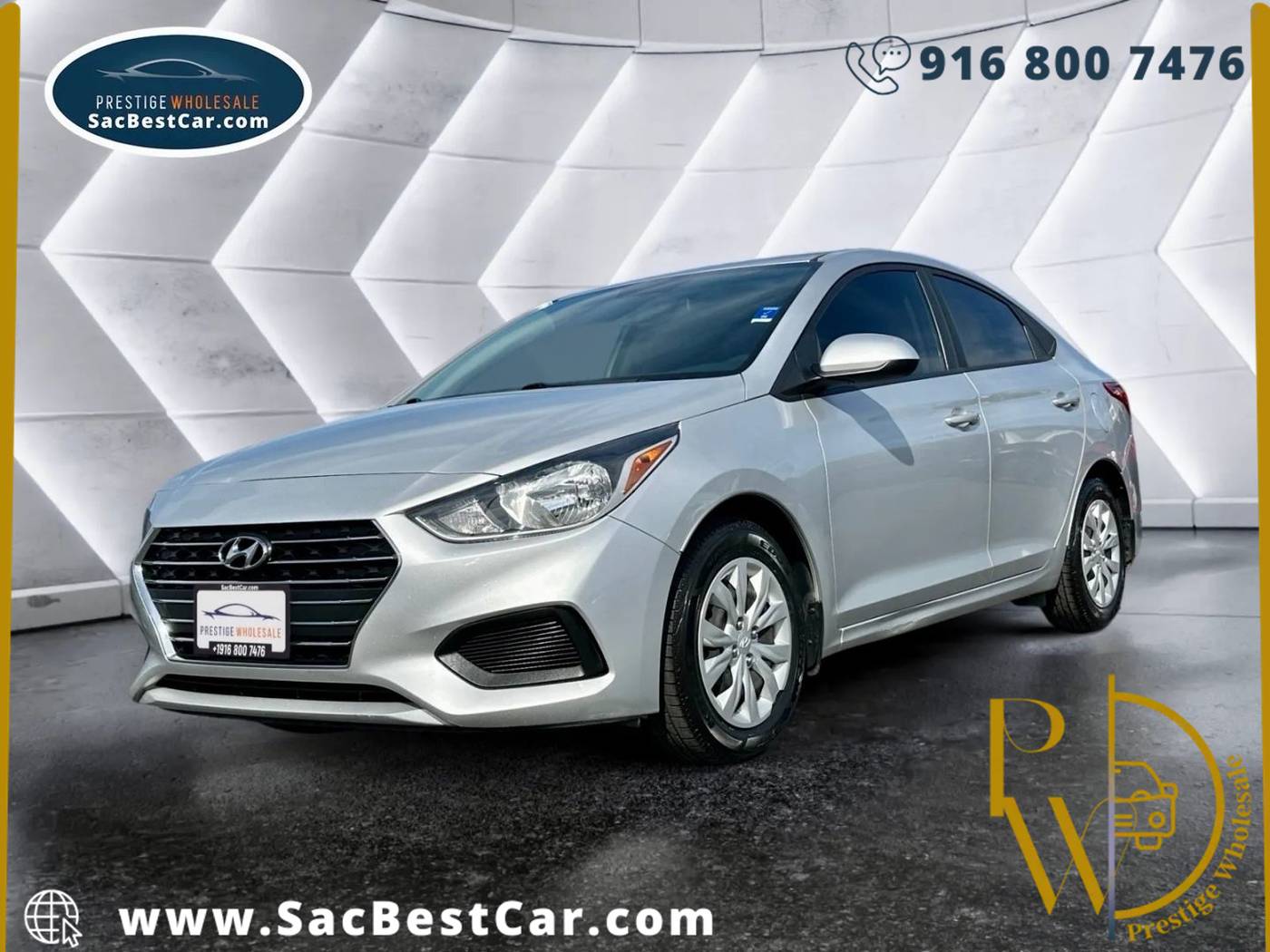 2020 Hyundai Accent SE — Sedan — 70,175 mi — Sacramento, CA