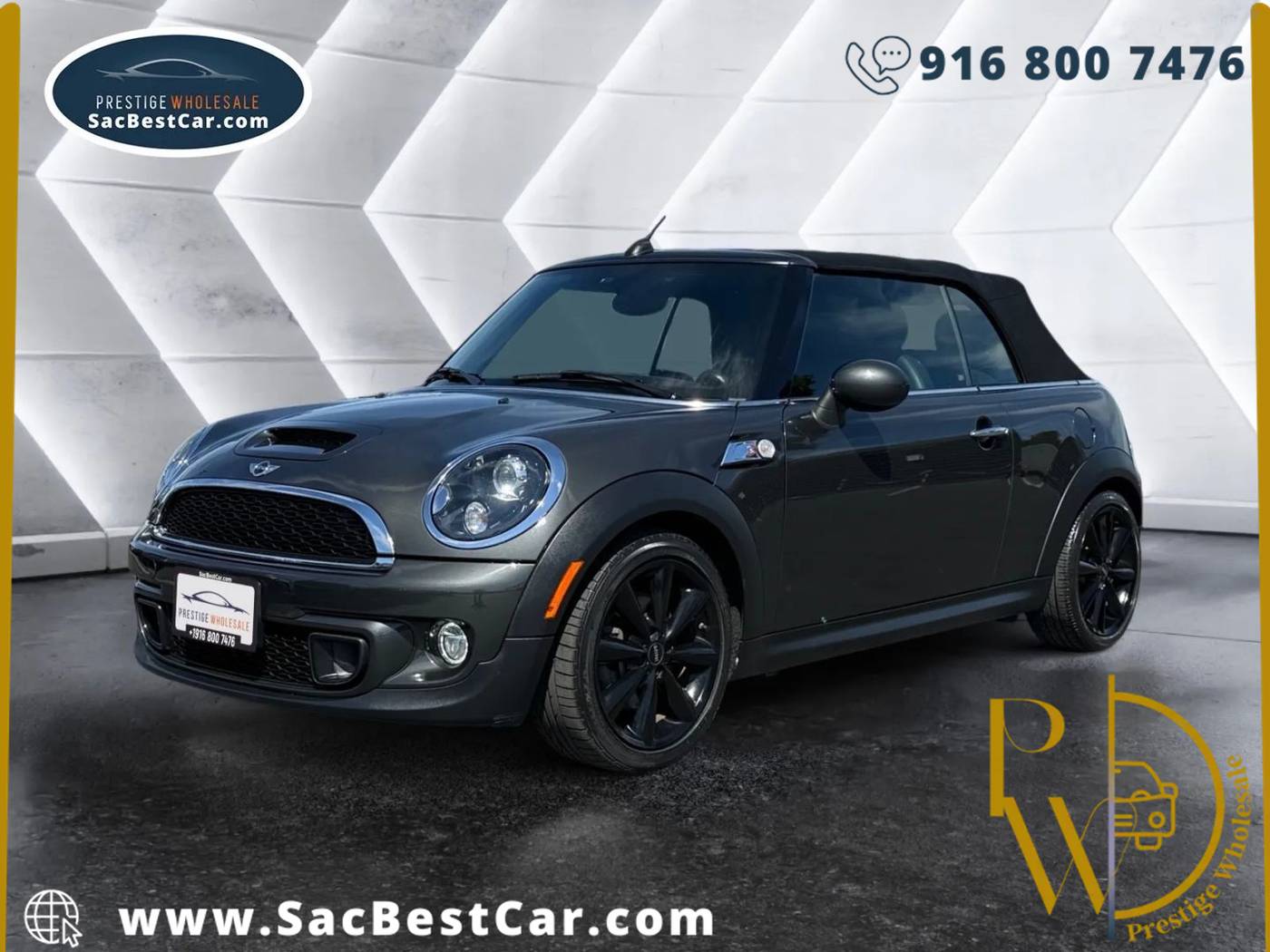 2015 MINI Convertible Cooper S — Convertible — 45,139 mi — Sacramento, CA