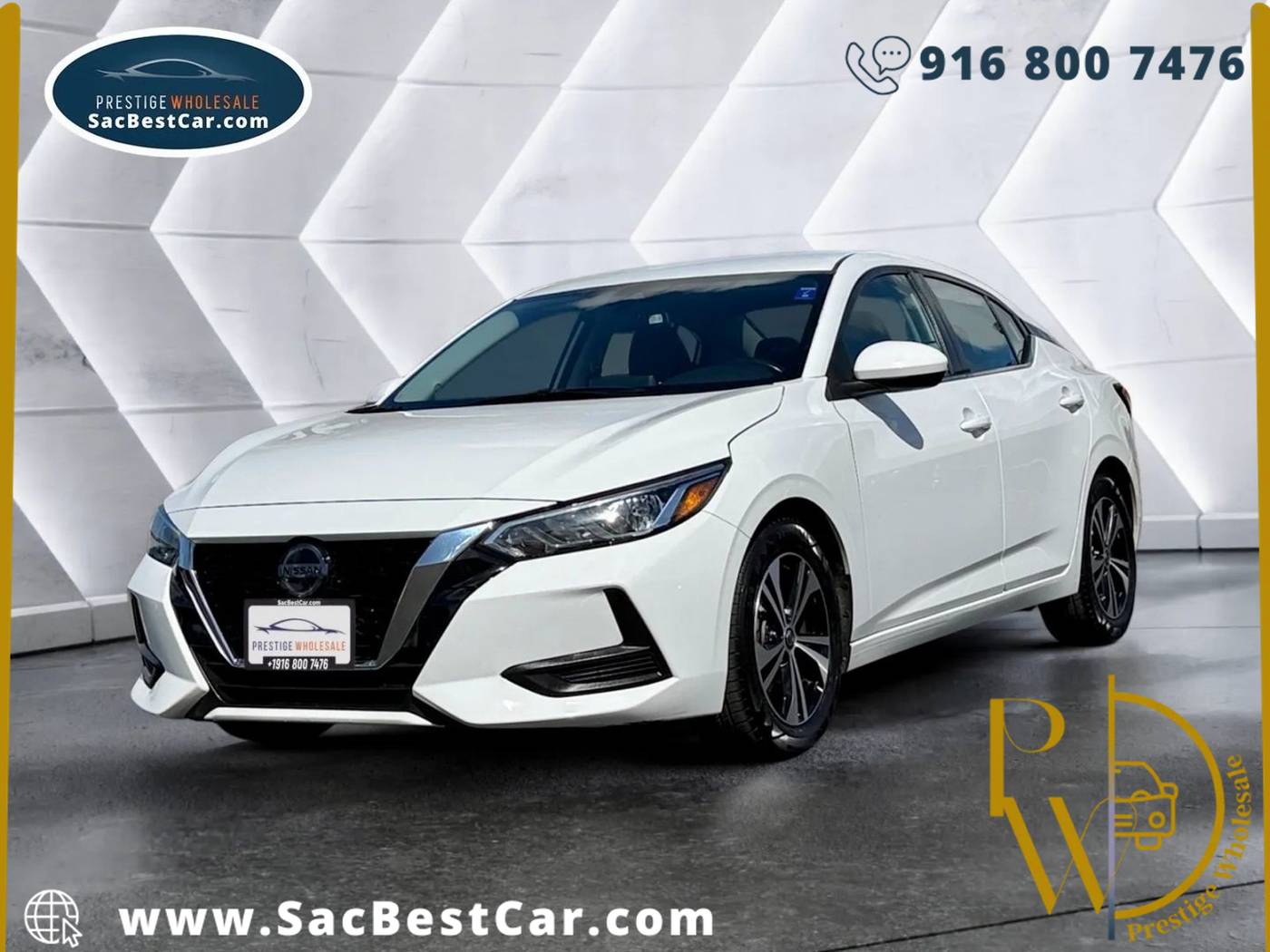 2021 Nissan Sentra SV — Sedan — 59,932 mi — Sacramento, CA