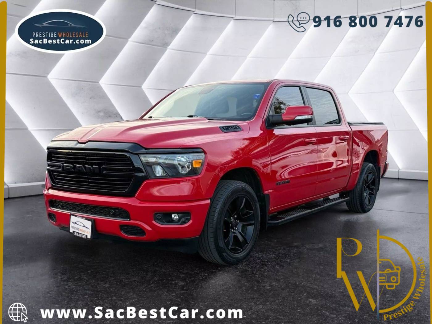 2020 Ram 1500 Big Horn — Pickup Truck — 75,750 mi — Sacramento, CA