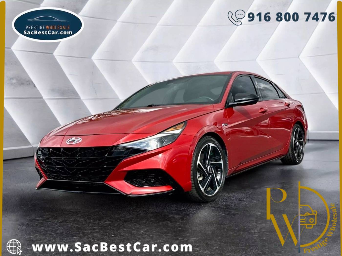 2021 Hyundai Elantra N Line — Sedan — 70,140 mi — Sacramento, CA