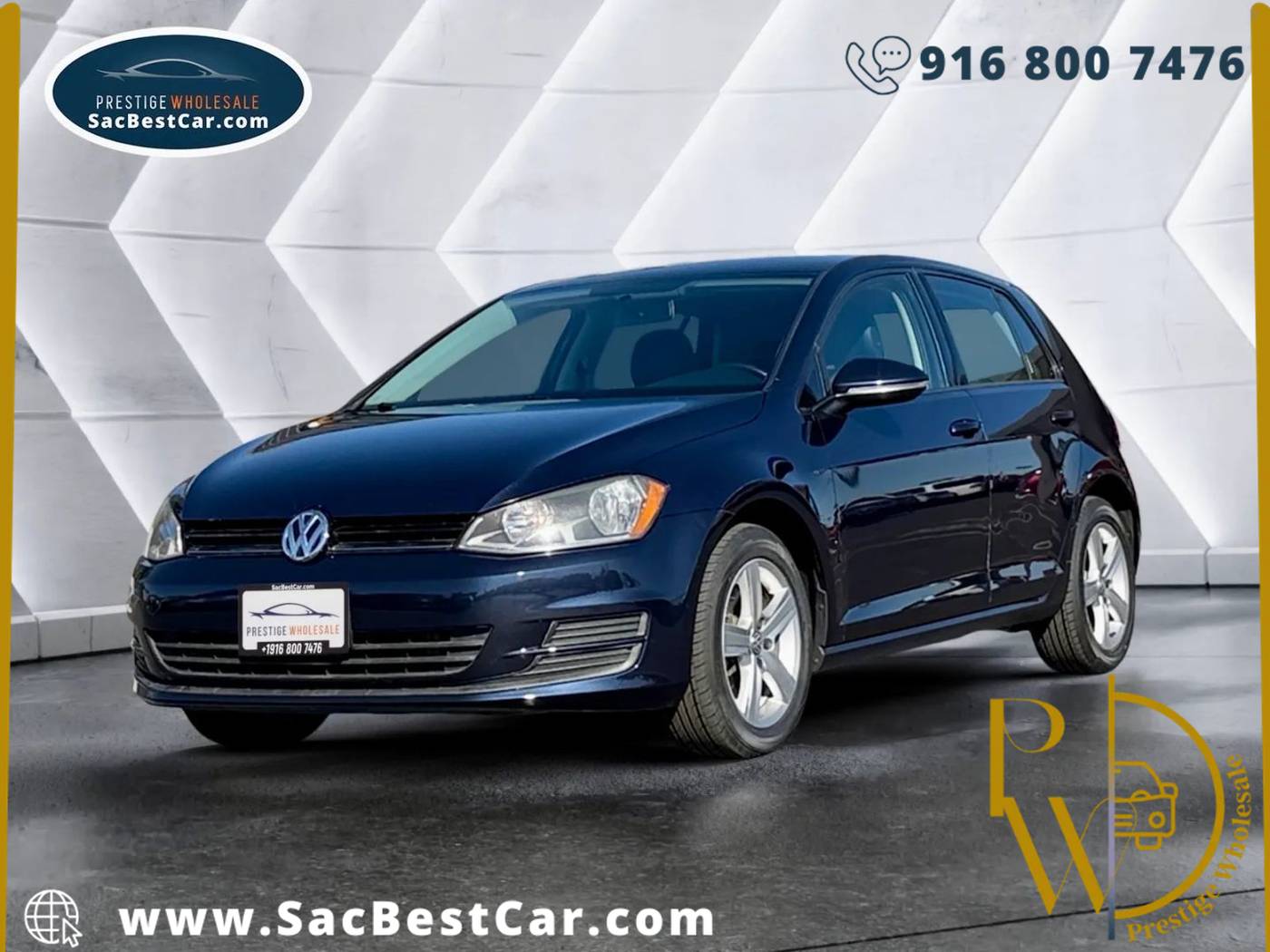 2015 Volkswagen Golf TDI S — Hatchback — 133,719 mi — Sacramento, CA