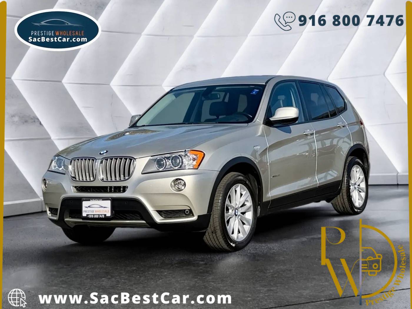 2013 BMW X3 28i — SUV — 114,441 mi — Sacramento, CA