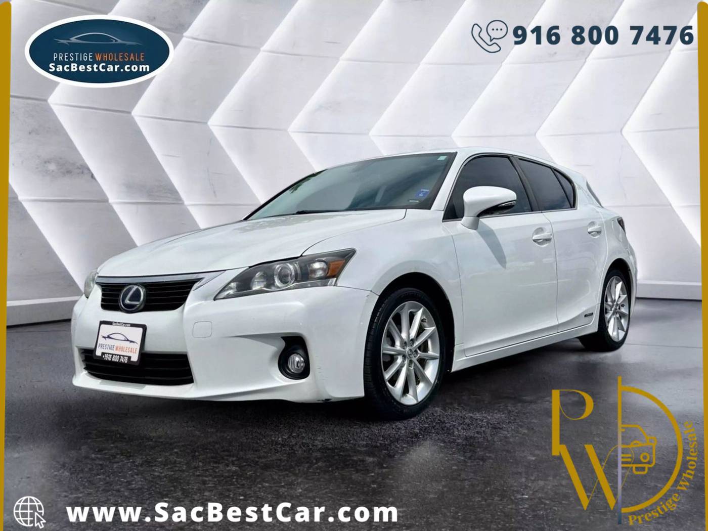 2012 Lexus CT CT 200h Premium — Hatchback — 81,843 mi — Sacramento, CA