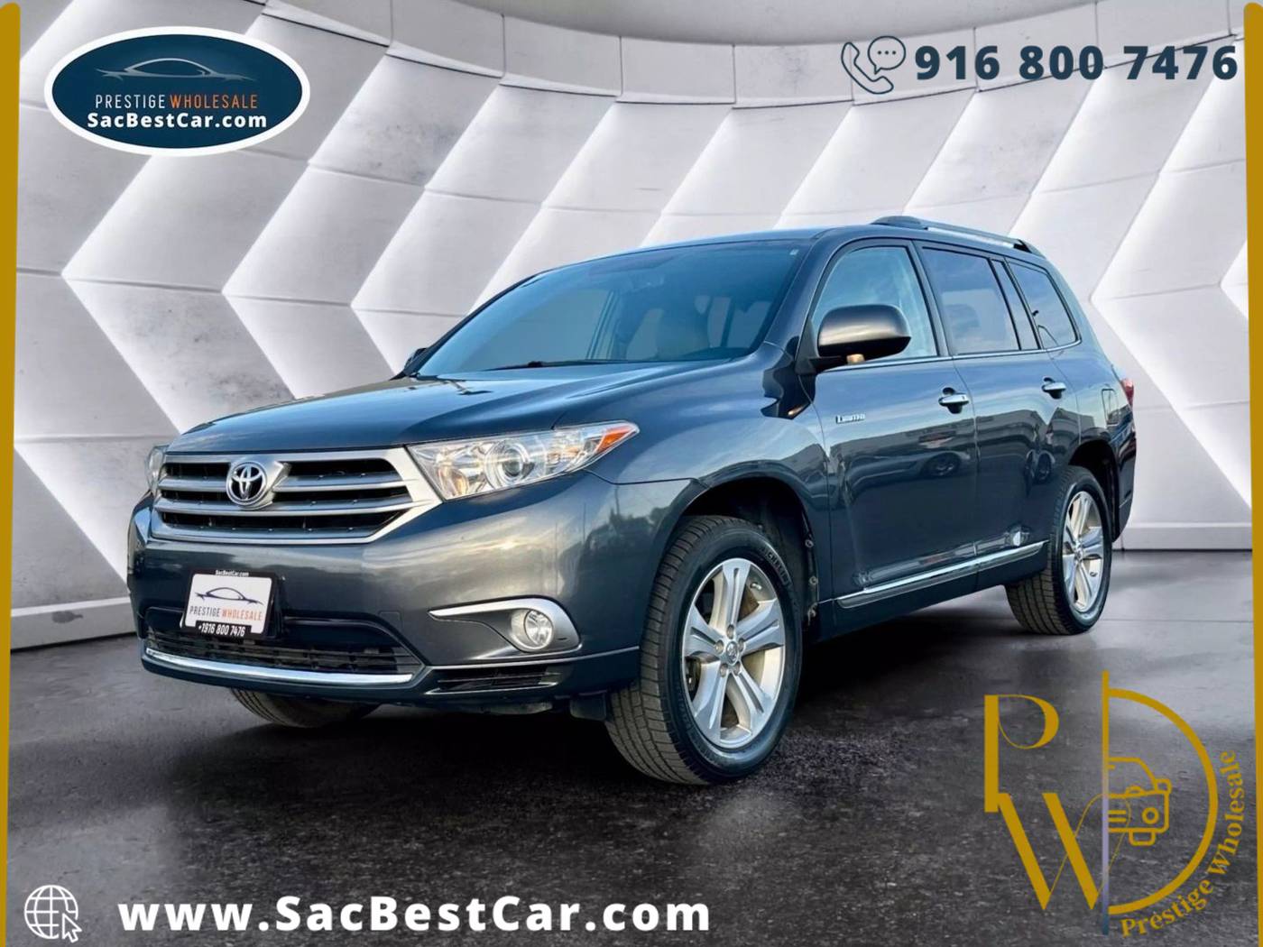 2013 Toyota Highlander Limited — SUV — 106,860 mi — Sacramento, CA