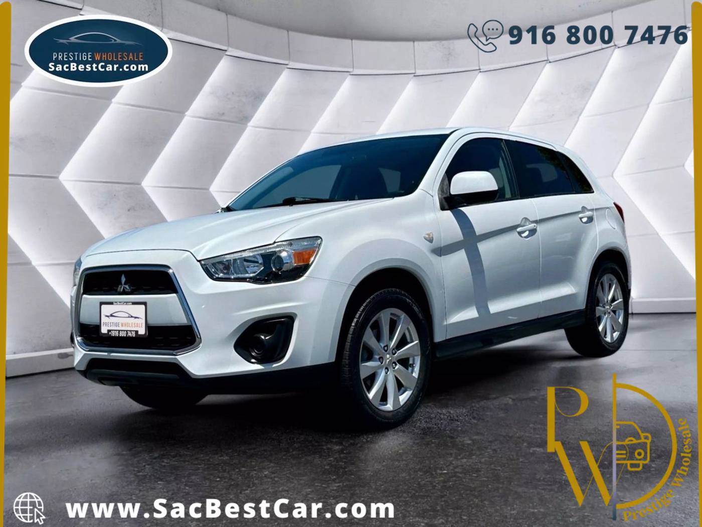2013 Mitsubishi Outlander Sport ES — SUV — 124,345 mi — Sacramento, CA