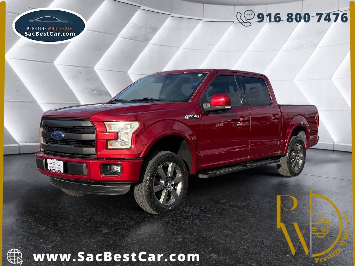 2015 Ford F-150 Lariat — Pickup Truck — 100,526 mi — Sacramento, CA