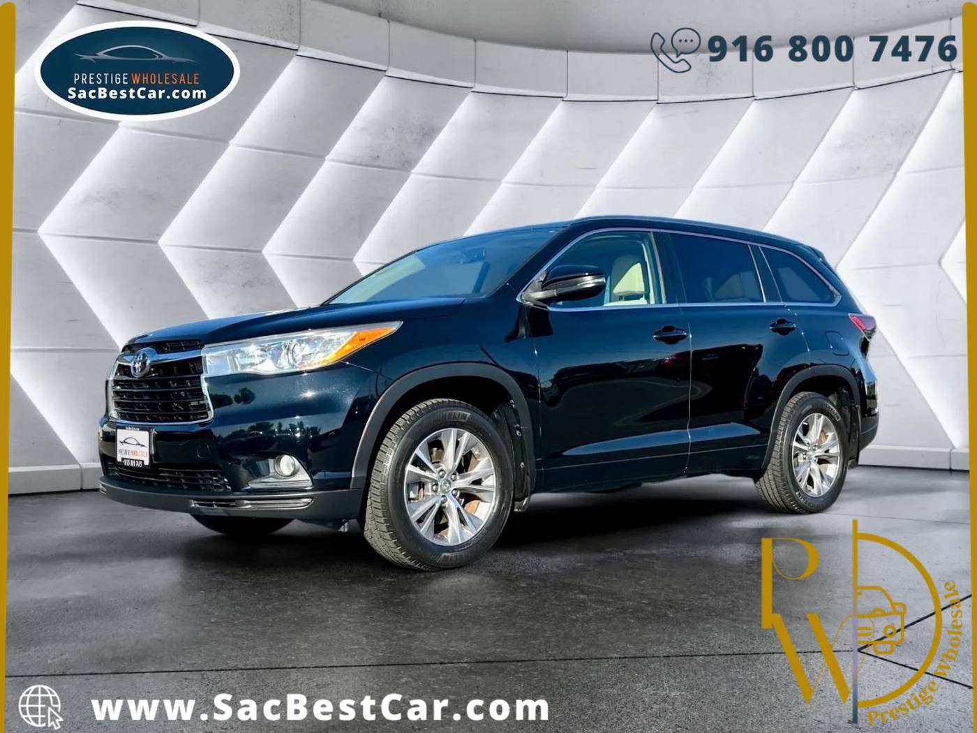 2014 Toyota Highlander XLE — SUV — 84,830 mi — Sacramento, CA