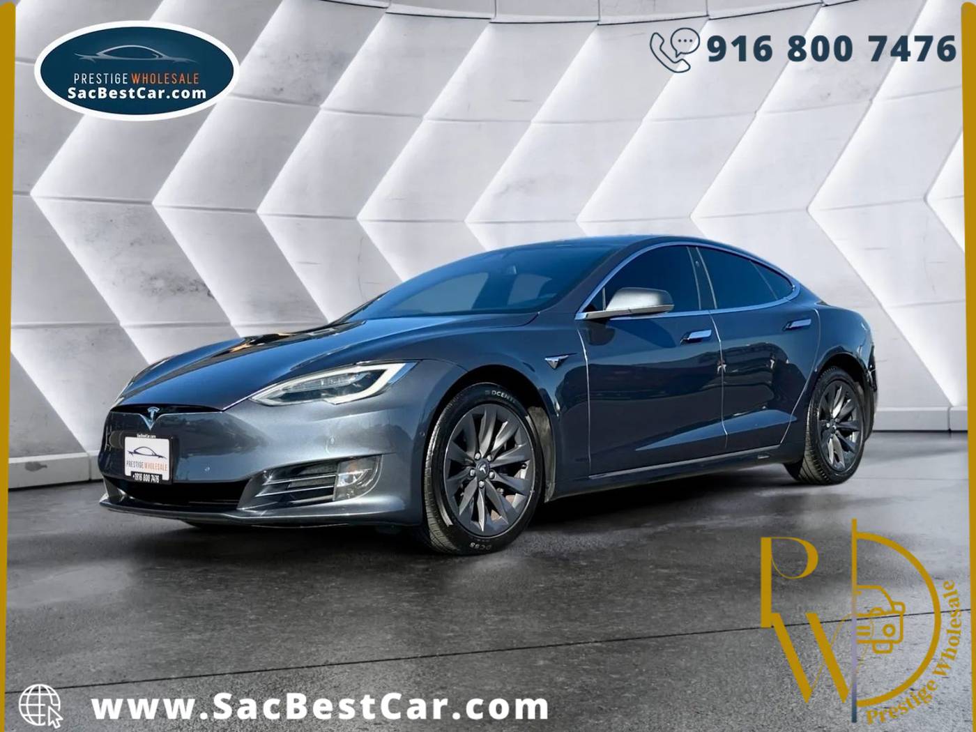 2018 Tesla Model S 75D — Hatchback — 72,045 mi — Sacramento, CA