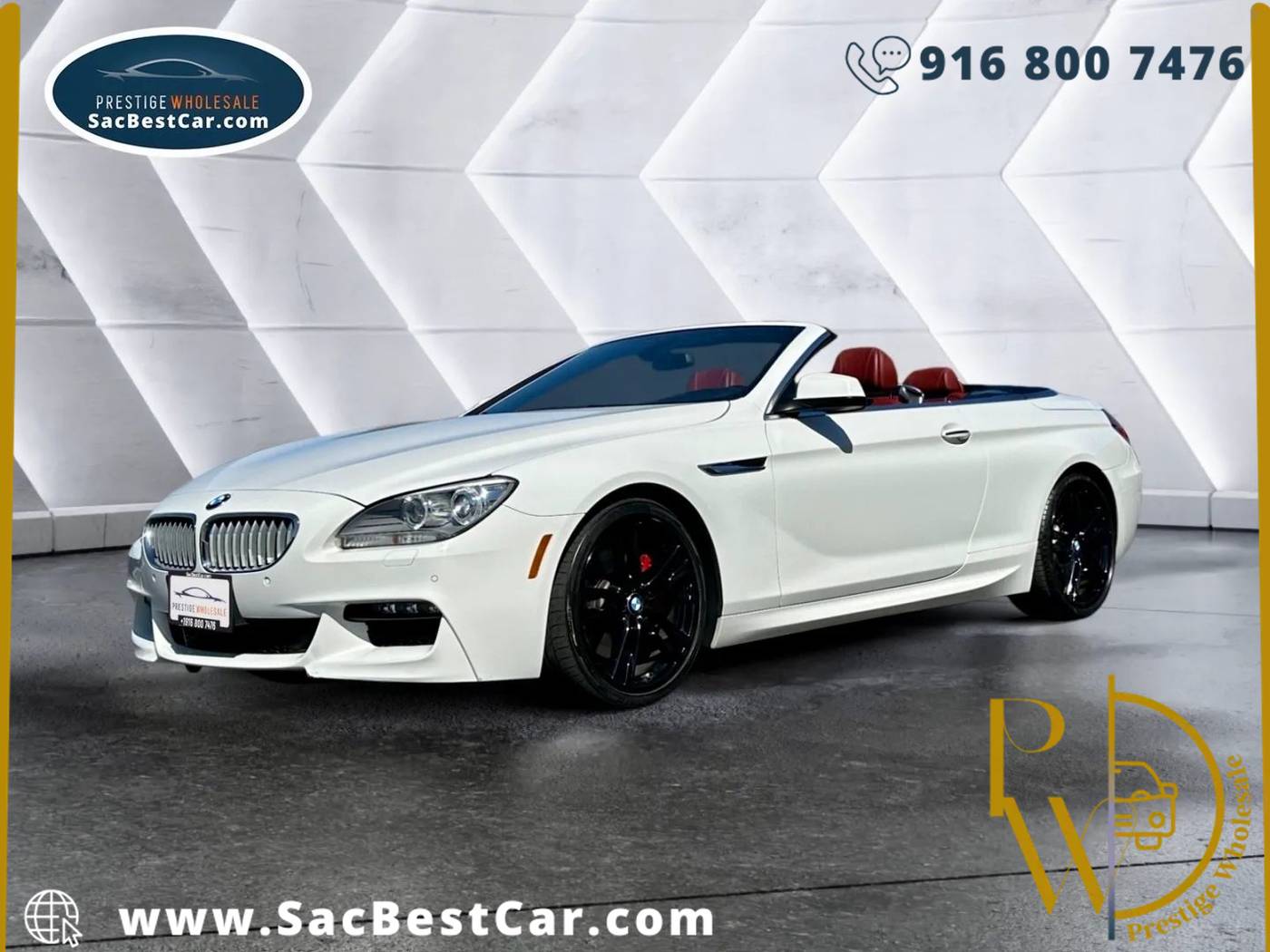2012 BMW 6 Series 650i — Convertible — 69,980 mi — Sacramento, CA