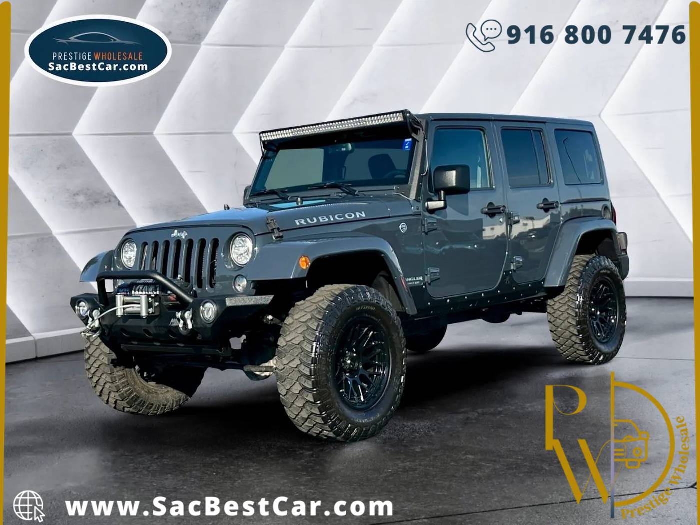 2017 Jeep Wrangler Rubicon — SUV — 80,359 mi — Sacramento, CA