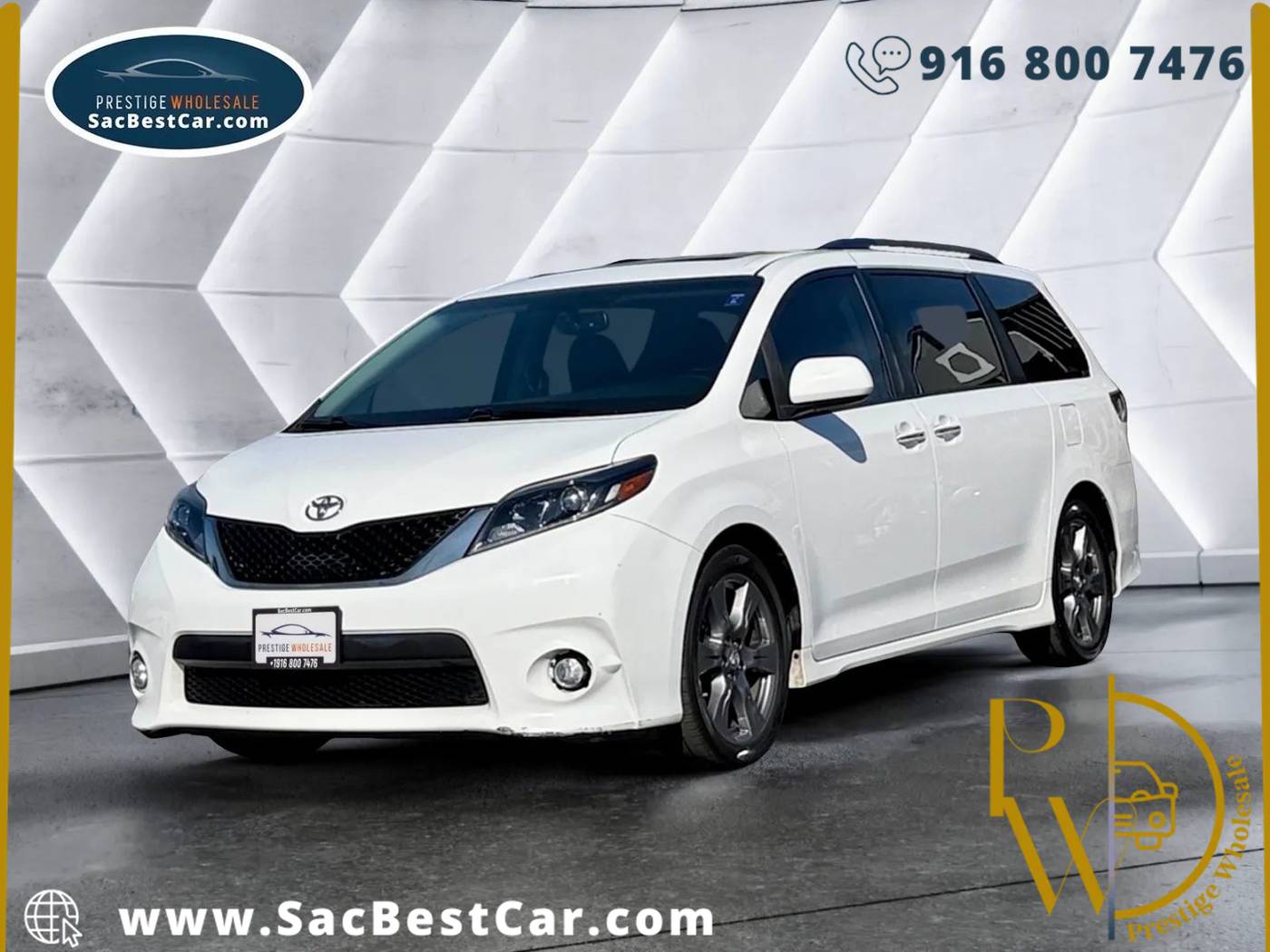 2017 Toyota Sienna SE — Minivan — 92,255 mi — Sacramento, CA