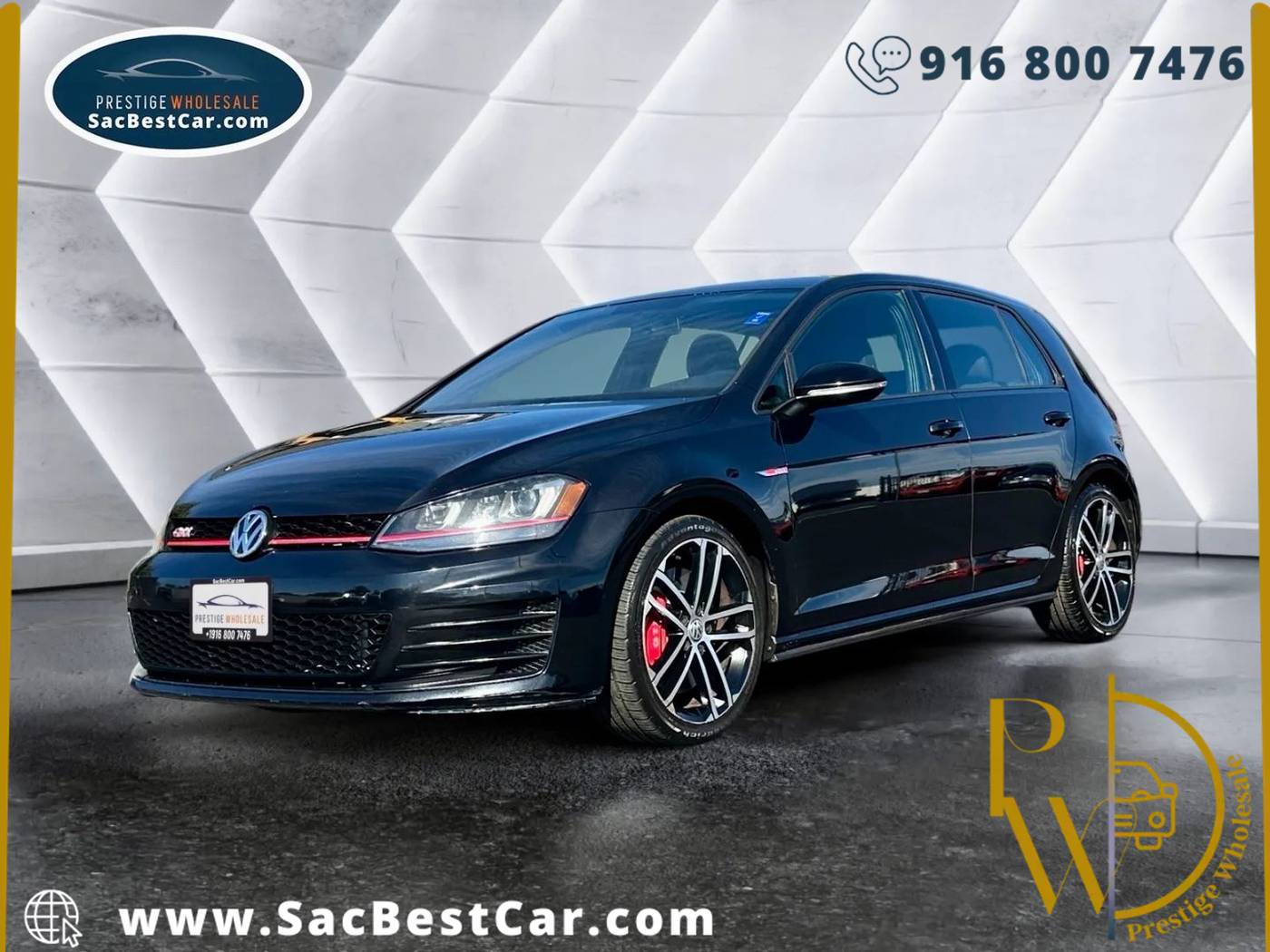 2017 Volkswagen Golf GTI S — Hatchback — 65,427 mi — Sacramento, CA