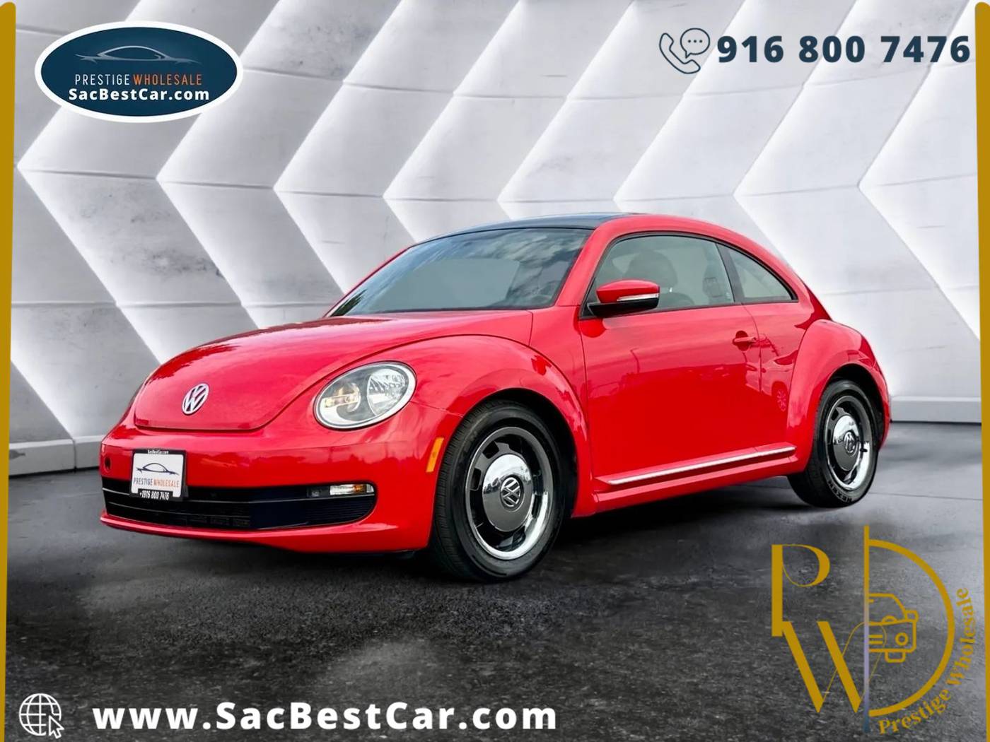 2012 Volkswagen Beetle 2.5 — Hatchback — 129,333 mi — Sacramento, CA
