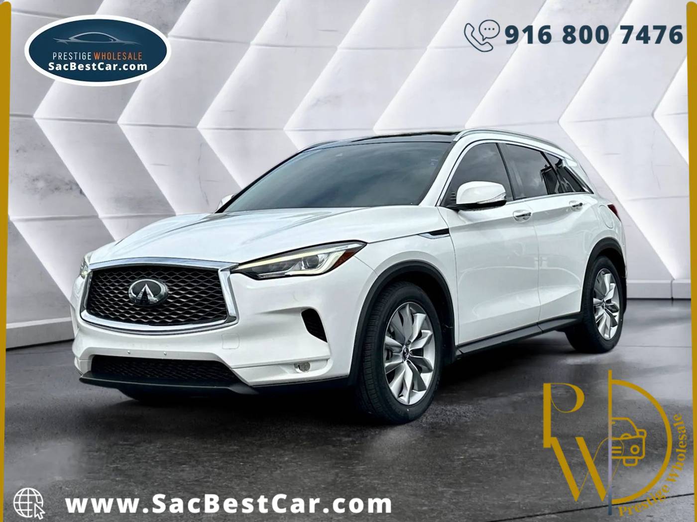2019 INFINITI QX50 LUXE — SUV — 92,280 mi — Sacramento, CA