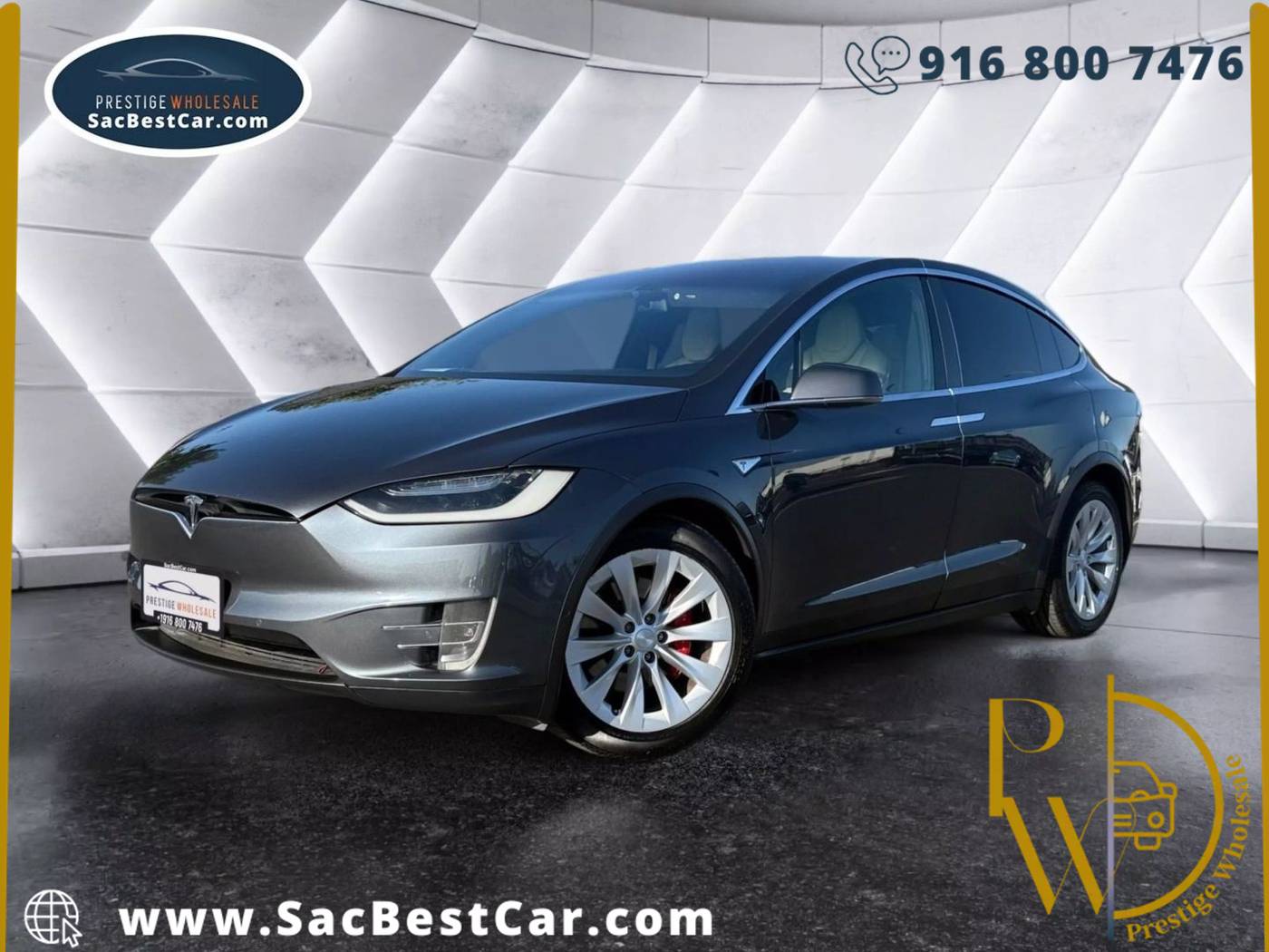 2016 Tesla Model X P90D — SUV — 123,064 mi — Sacramento, CA
