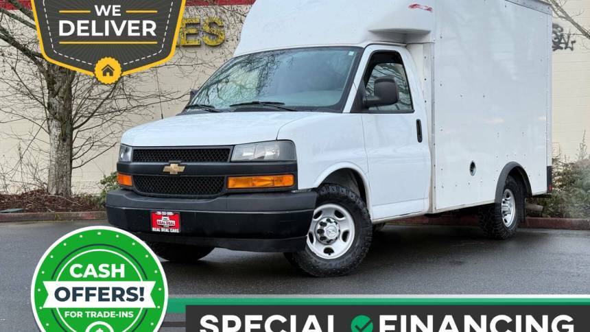 2018 Chevrolet Express Commercial Cutaway 3500 — Chassis Cab Truck — 83,578 mi — Everett, WA