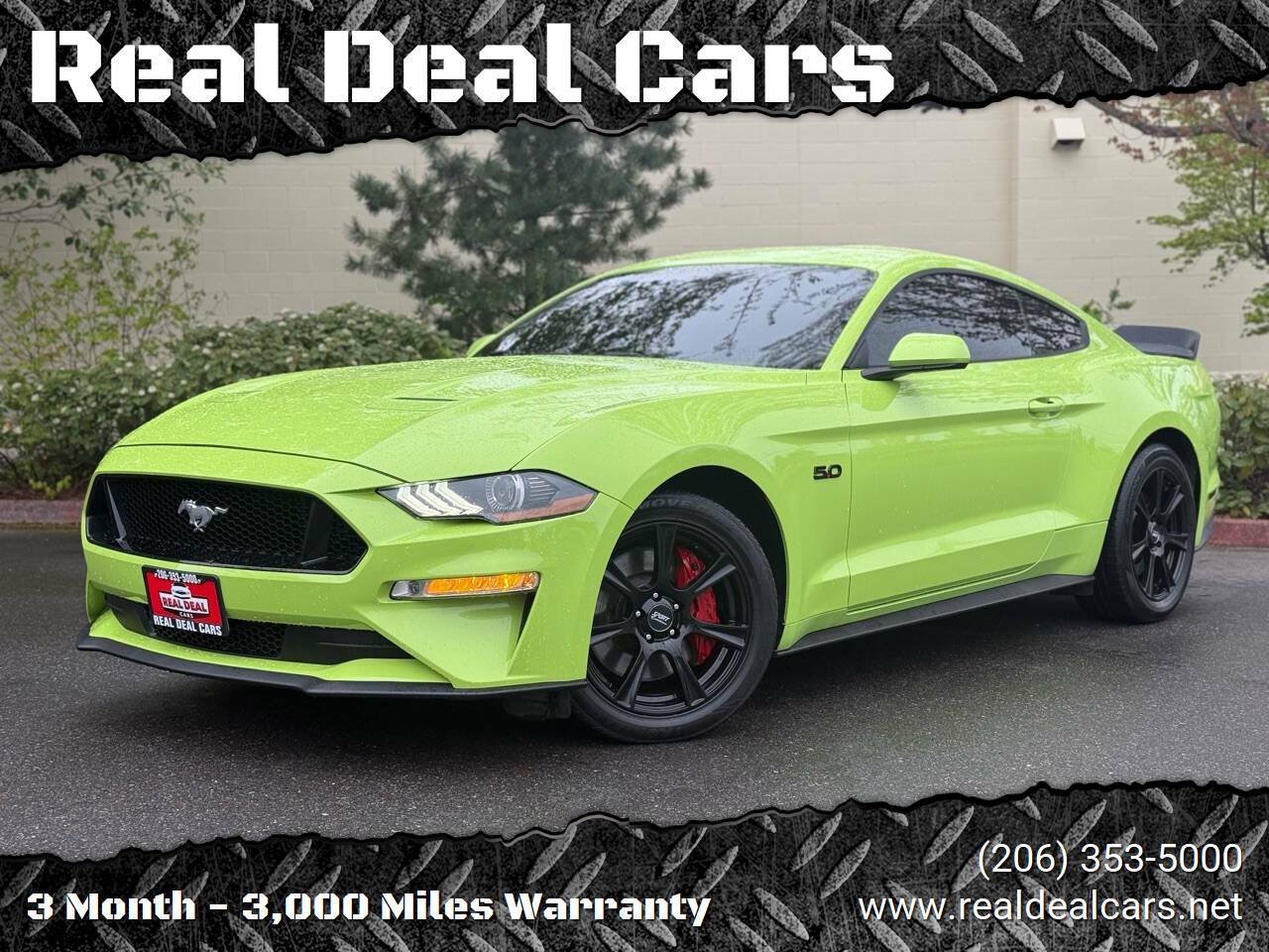 2020 Ford Mustang GT — Coupe — 51,990 mi — Everett, WA