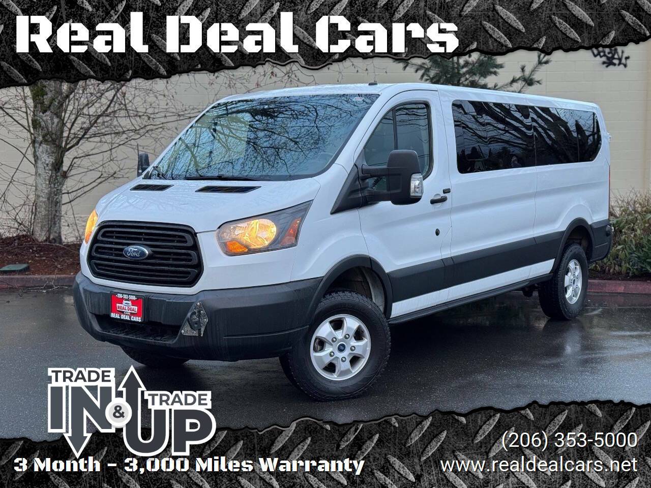 2019 Ford Transit Passenger Wagon T-350 XL — Passenger Van — 120,748 mi — Everett, WA