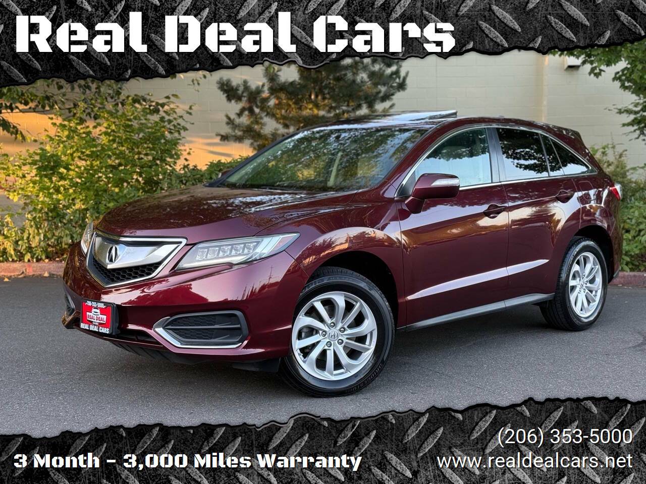 2016 Acura RDX Standard — SUV — 50,852 mi — Everett, WA