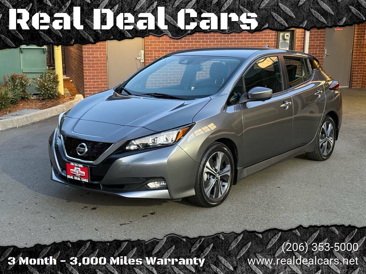 2021 Nissan LEAF SV — Hatchback — 29,905 mi — Everett, WA