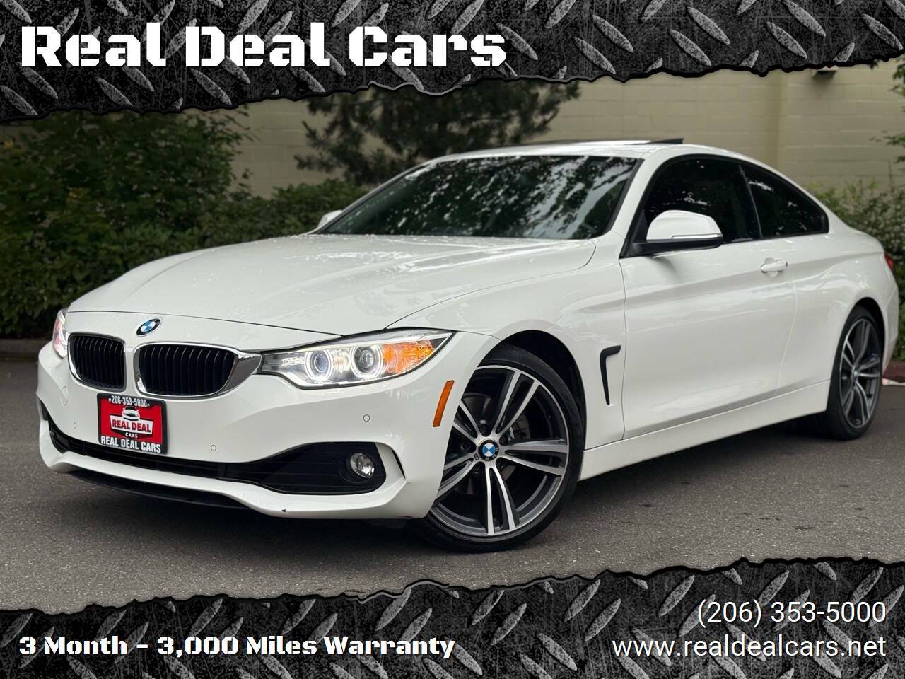 2015 BMW 4 Series 428i — Coupe — 68,088 mi — Everett, WA