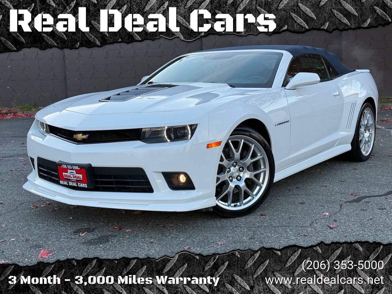 2014 Chevrolet Camaro 2SS — Convertible — 25,230 mi — Everett, WA