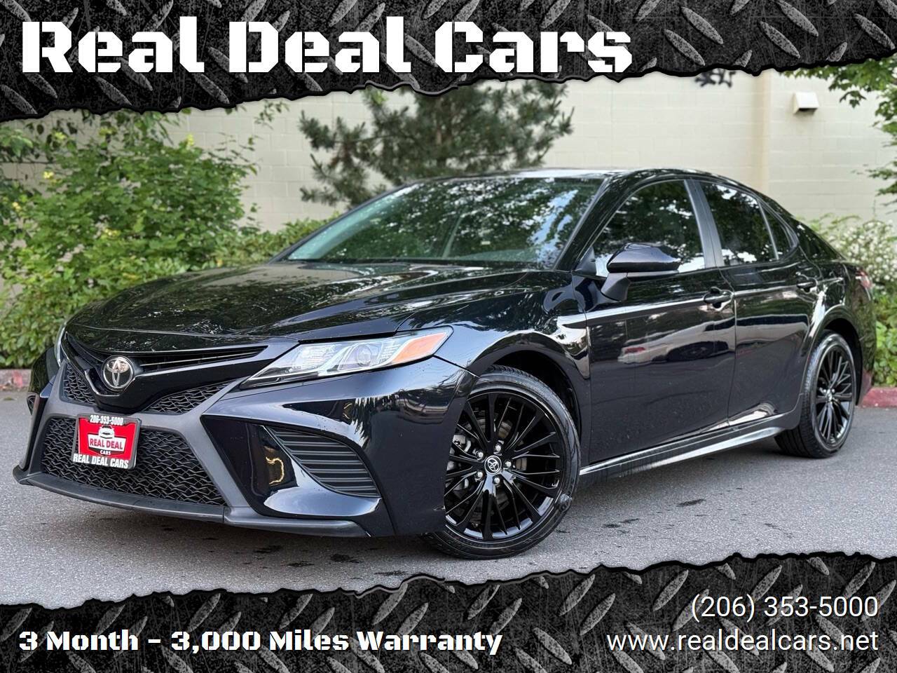 2020 Toyota Camry SE Nightshade — Sedan — 65,100 mi — Everett, WA