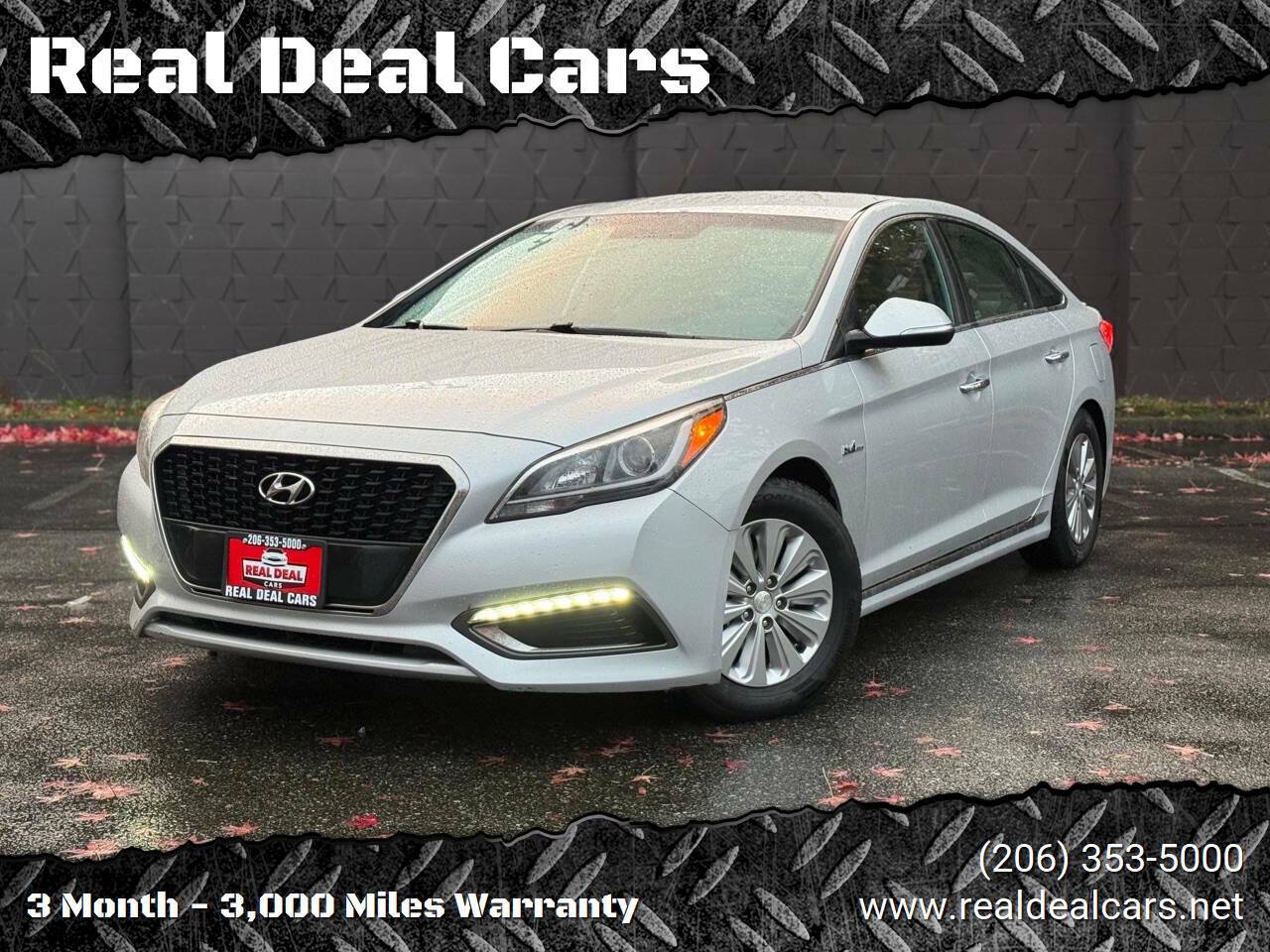 2017 Hyundai Sonata Hybrid SE — Sedan — 106,513 mi — Everett, WA