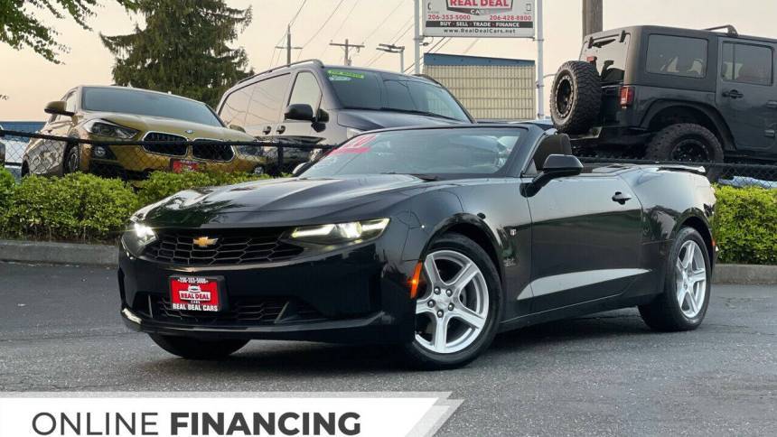 2020 Chevrolet Camaro 1LT — Convertible — 52,463 mi — Everett, WA