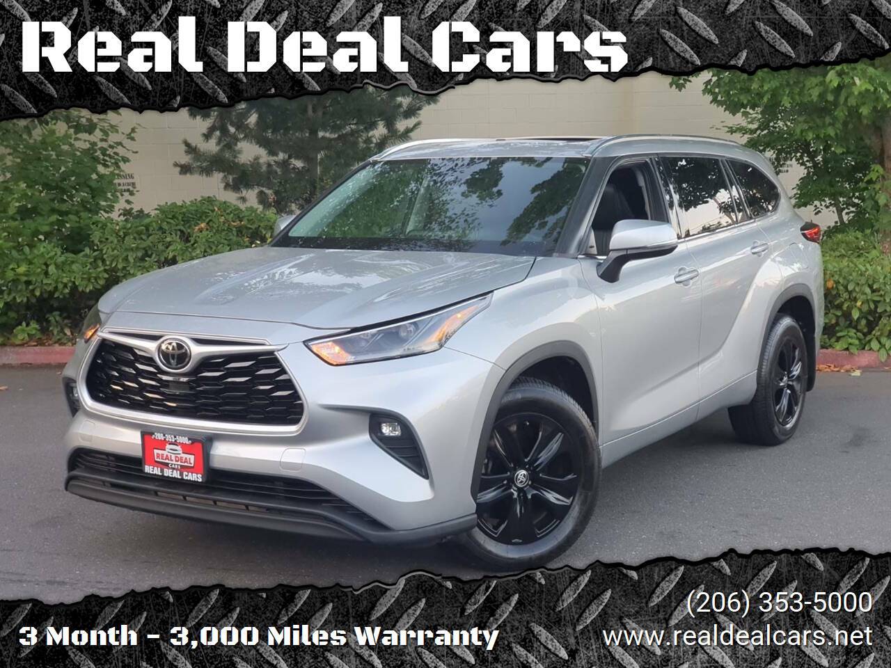 2021 Toyota Highlander XLE — SUV — 67,138 mi — Everett, WA