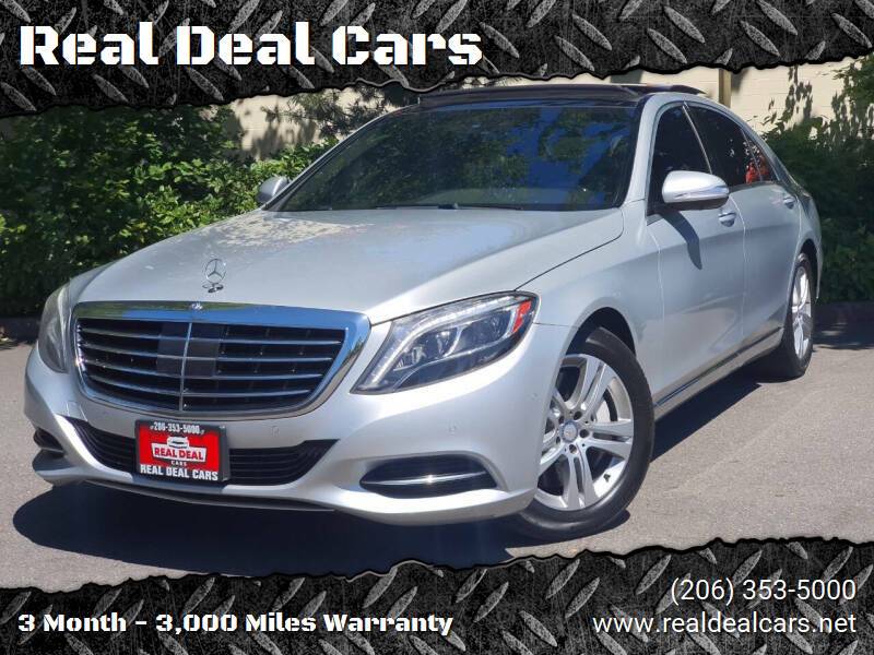 2017 Mercedes-Benz S-Class S 550 — Sedan — 70,942 mi — Everett, WA