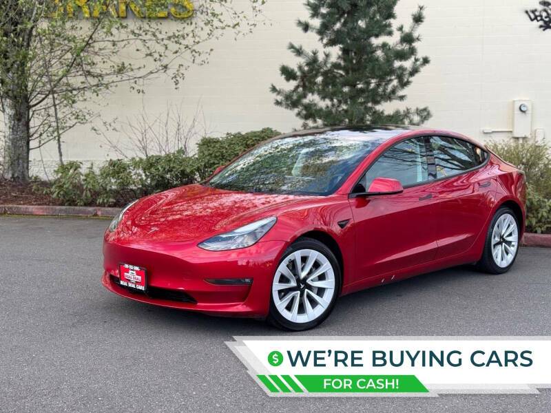 2021 Tesla Model 3 Long Range — Sedan — 29,020 mi — Everett, WA