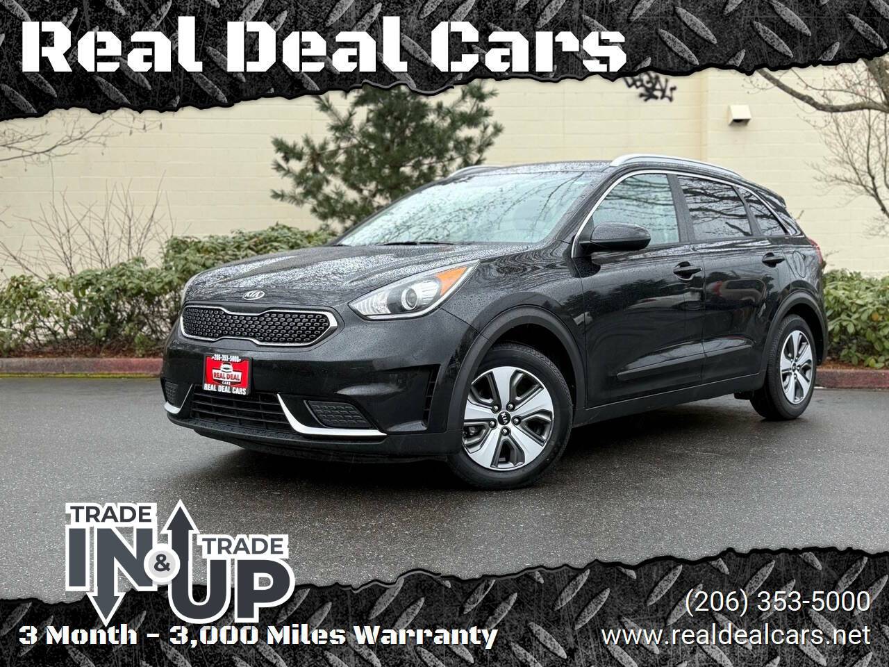 2017 Kia Niro Hybrid LX — SUV — 90,420 mi — Everett, WA