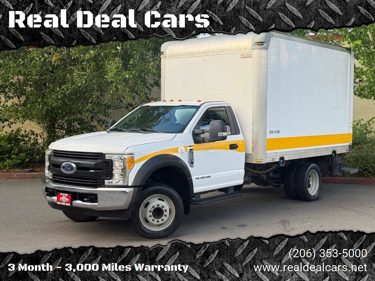 2017 Ford Super Duty F-550 Chassis Cab XL — Chassis Cab Truck — 112,420 mi — Everett, WA