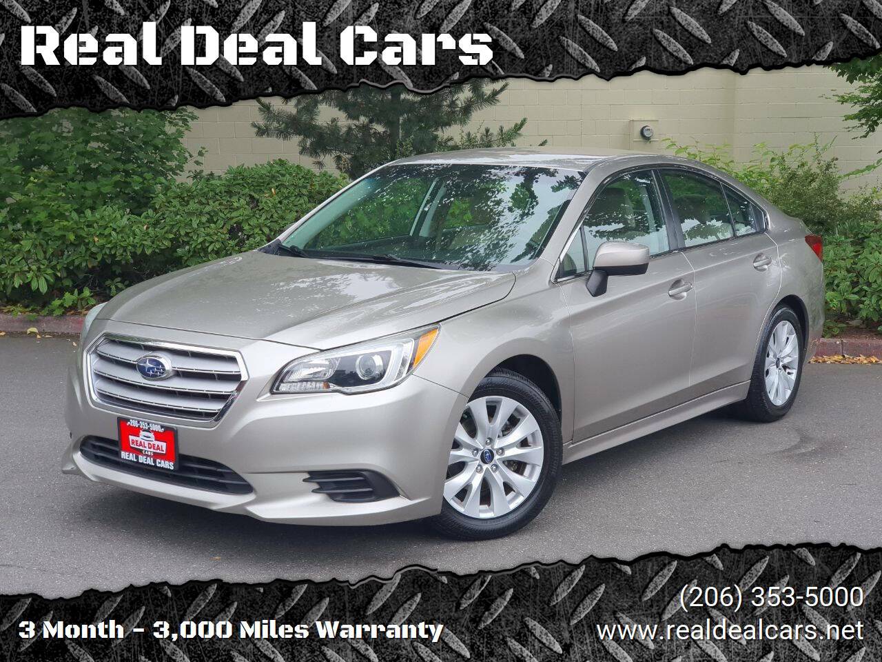 2015 Subaru Legacy 2.5i Premium — Sedan — 74,056 mi — Everett, WA