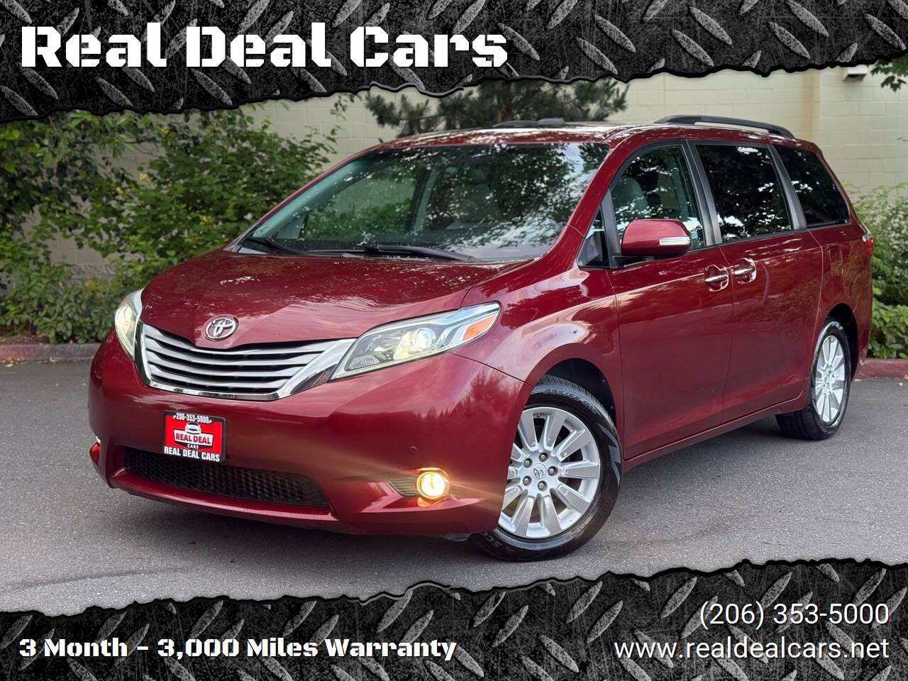 2015 Toyota Sienna Limited Premium — Minivan — 162,400 mi — Everett, WA