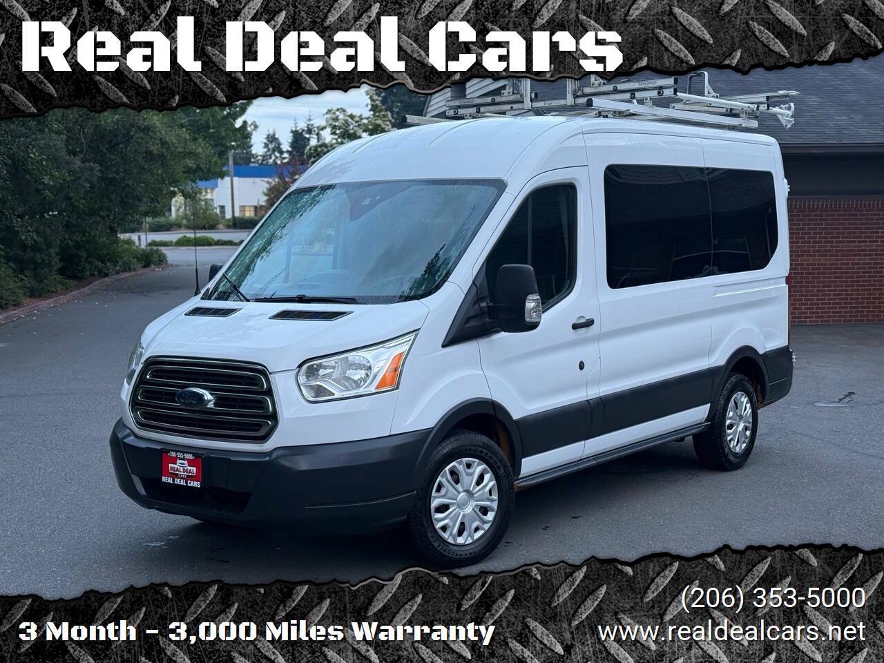 2016 Ford Transit Passenger Wagon T-150 XLT — Passenger Van — 63,914 mi — Everett, WA