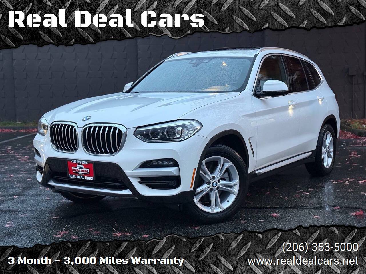 2020 BMW X3 30i — SUV — 76,356 mi — Everett, WA