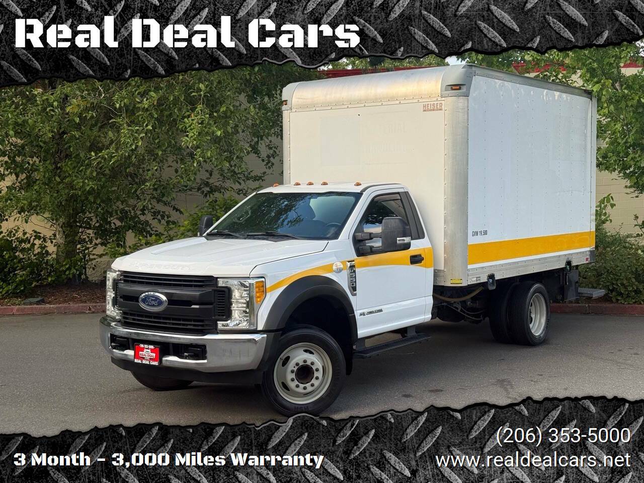 2017 Ford Super Duty F-550 Chassis Cab XL — Chassis Cab Truck — 62,680 mi — Everett, WA
