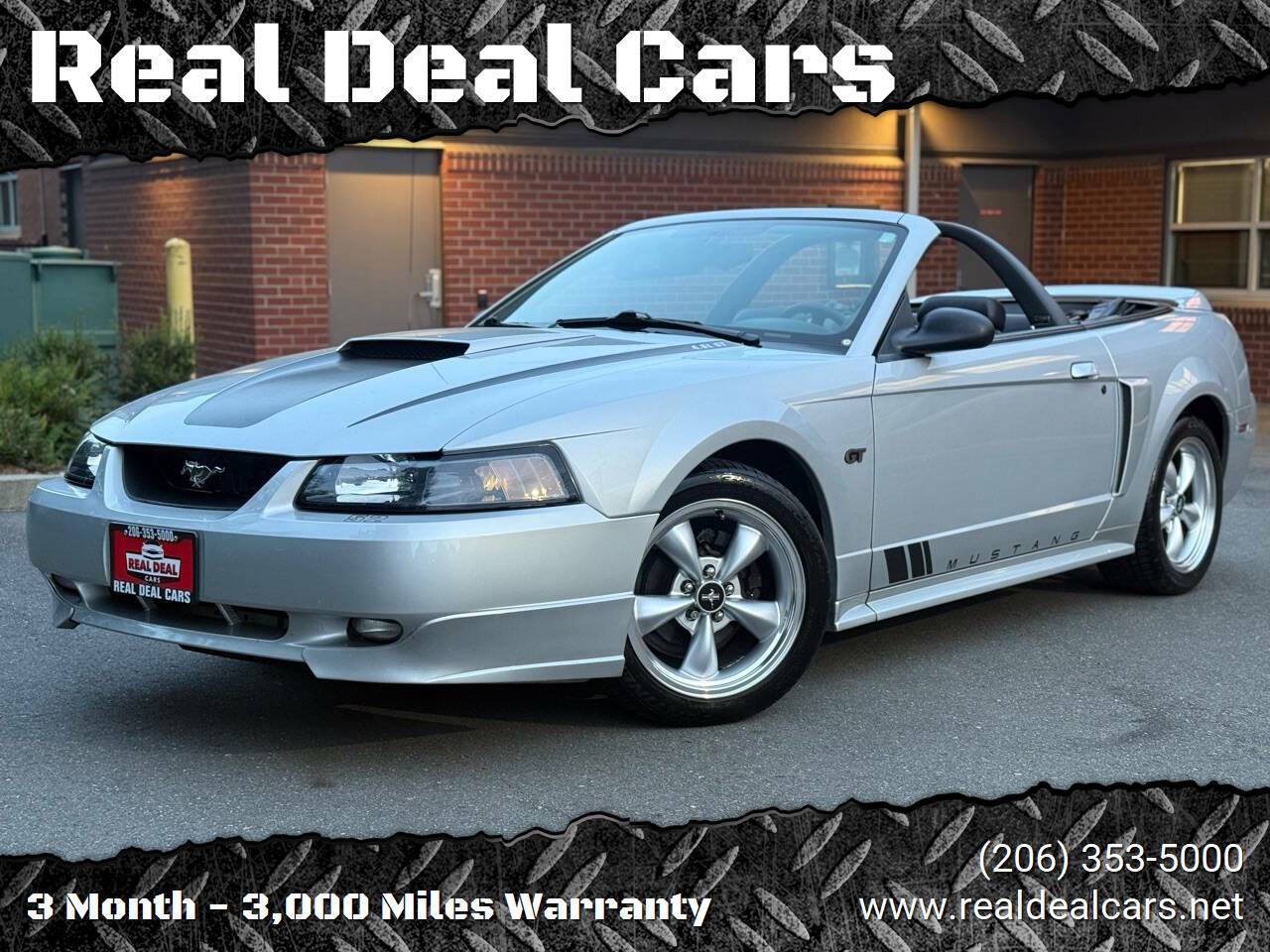 2000 Ford Mustang GT — Convertible — 45,046 mi — Everett, WA