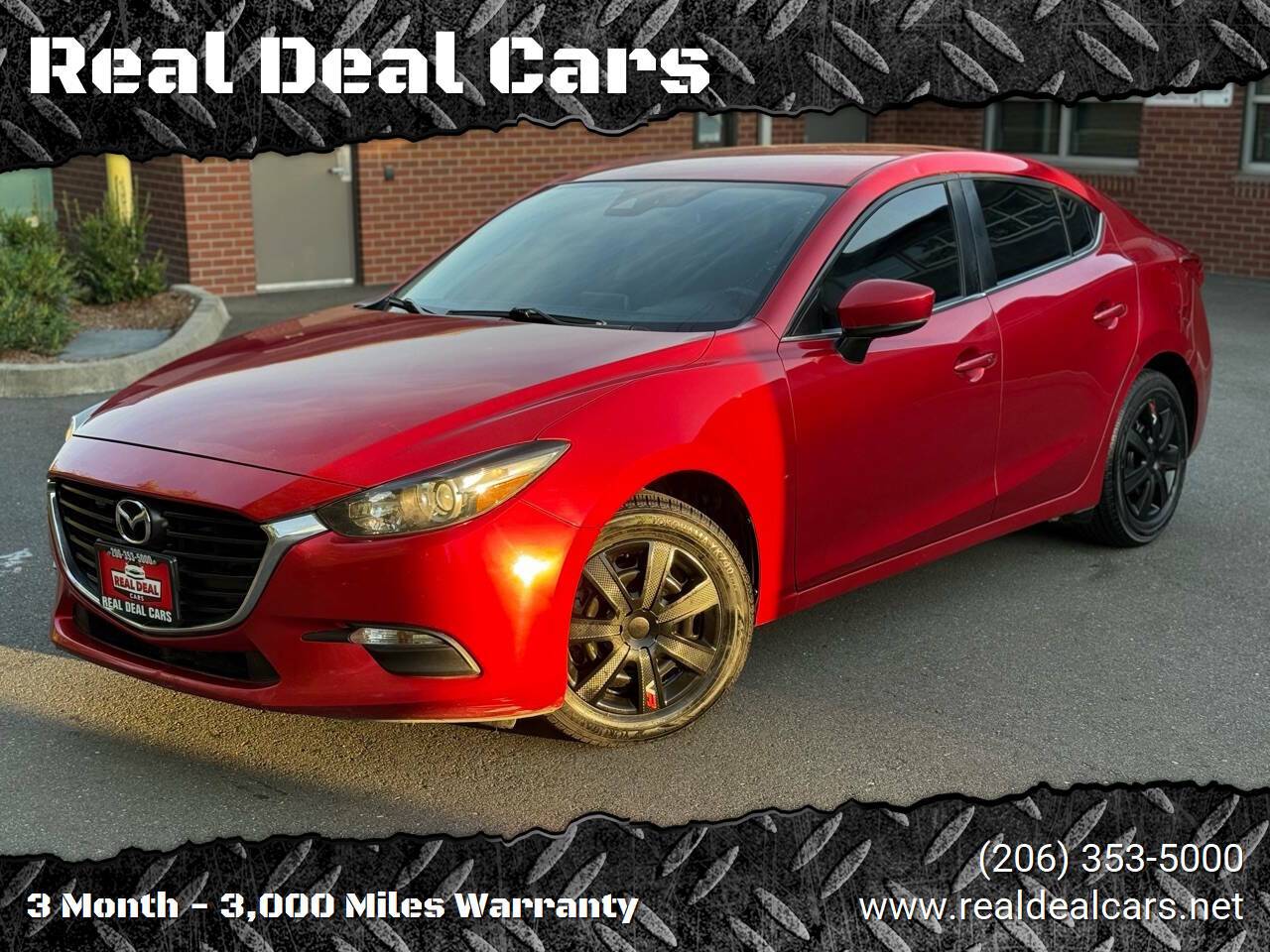 2017 Mazda Mazda3 Touring — Sedan — 65,119 mi — Everett, WA
