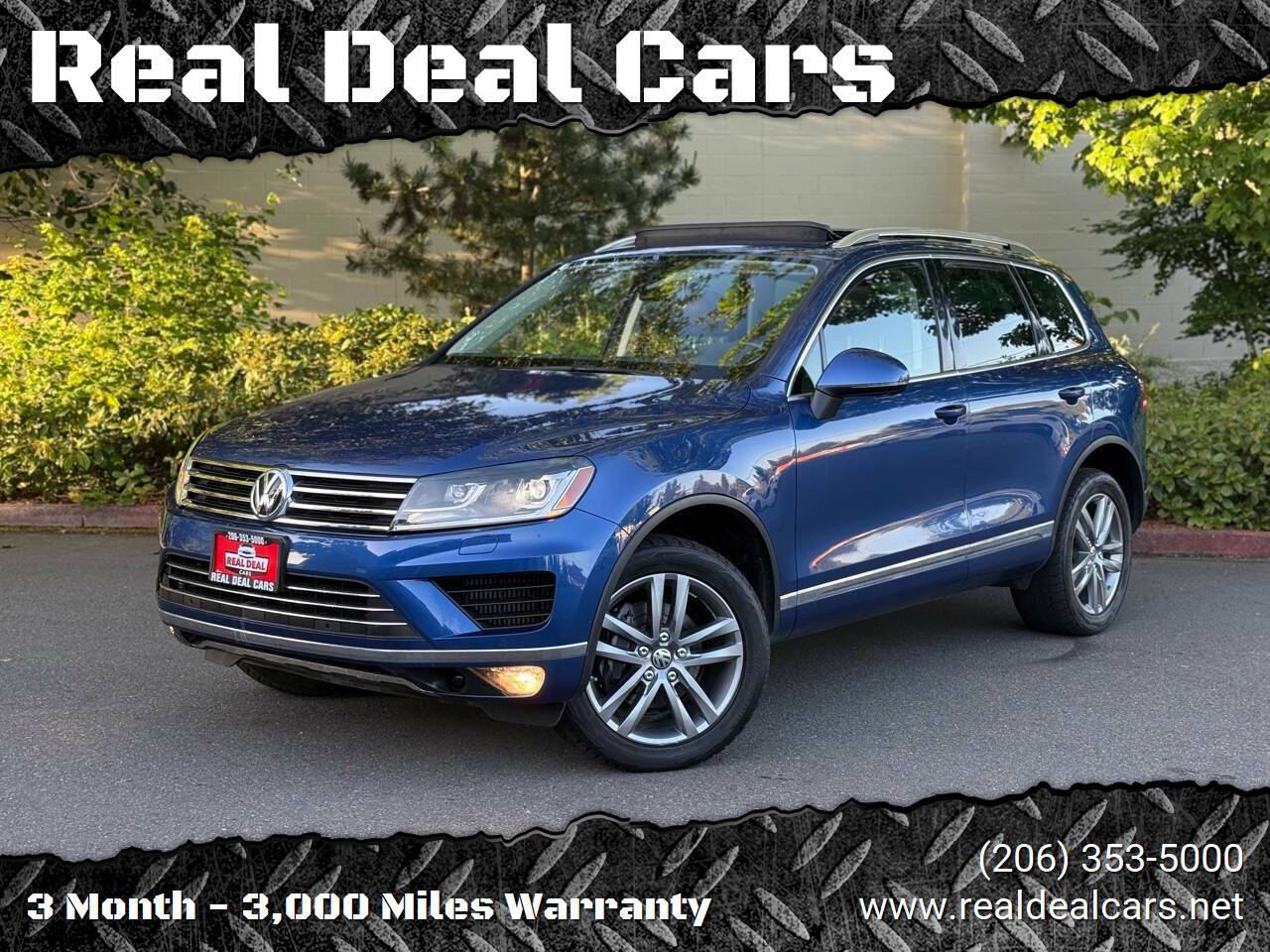 2016 Volkswagen Touareg TDI Lux — SUV — 66,288 mi — Everett, WA