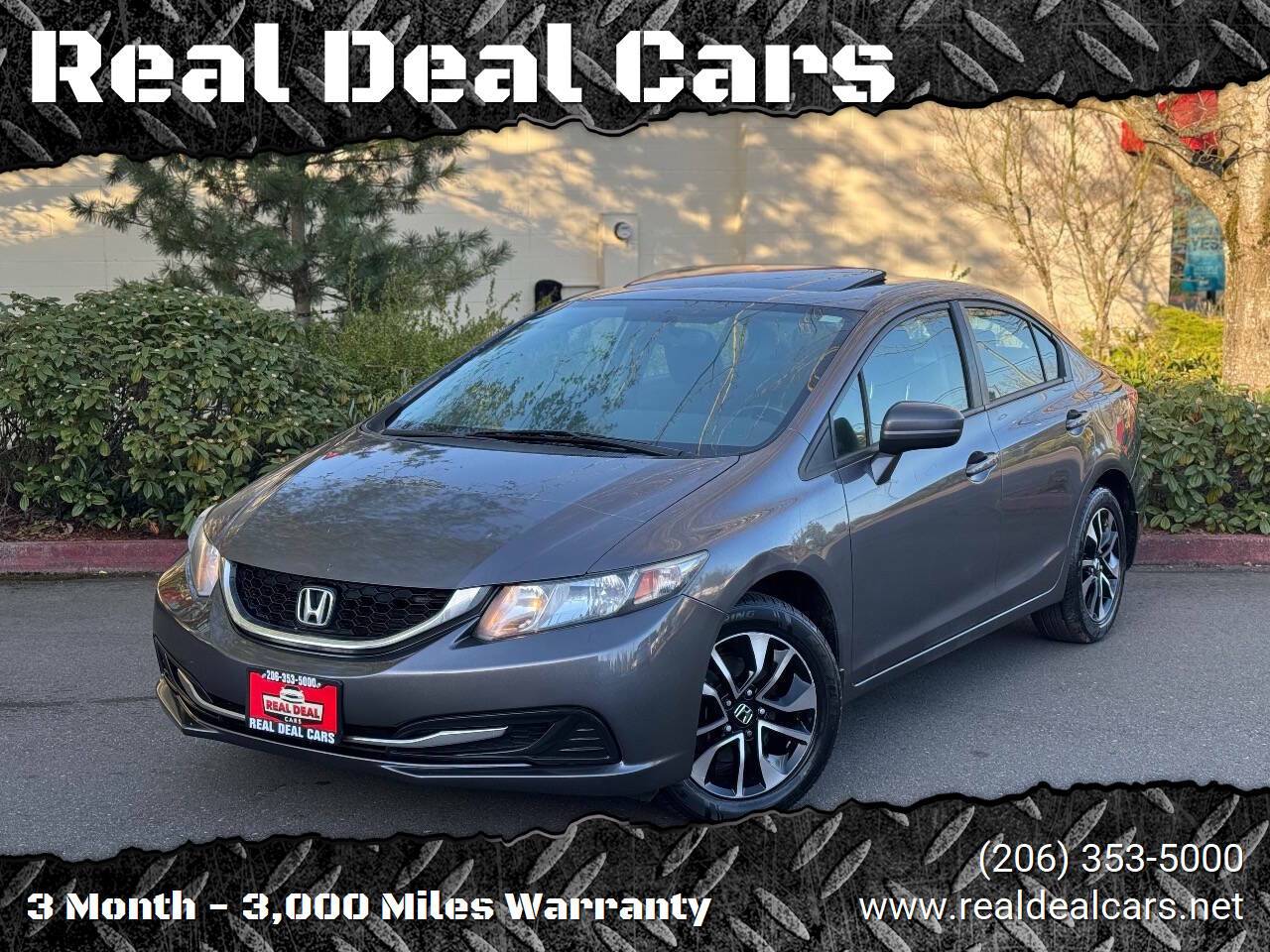 2014 Honda Civic EX — Sedan — 157,785 mi — Everett, WA